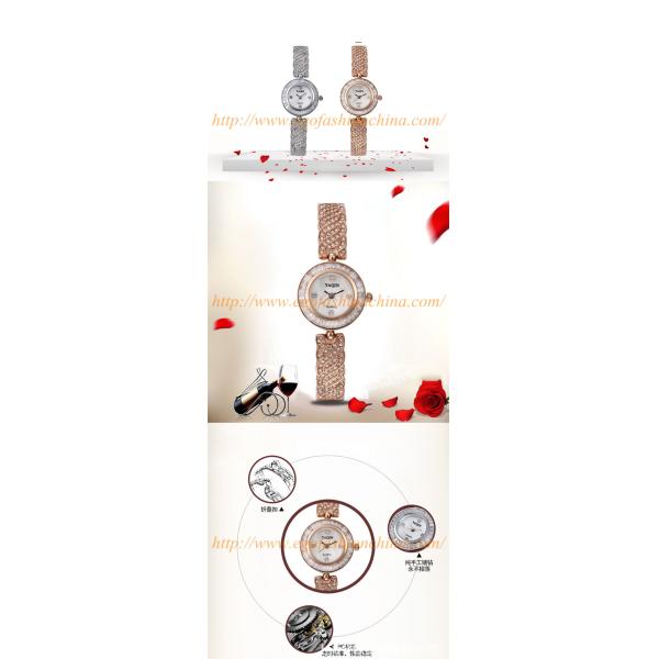YQ05 Rose Gold Watch Silver Diamond Watch Vintage Watches Woman Luxury Branding Watch Girl