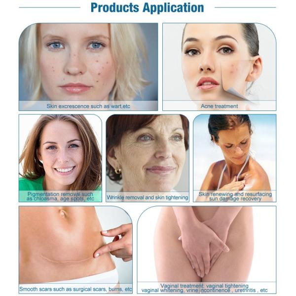 100% Pure Imported USA RF Tube Co2 Fractional Laser Machine Vaginal Tightening