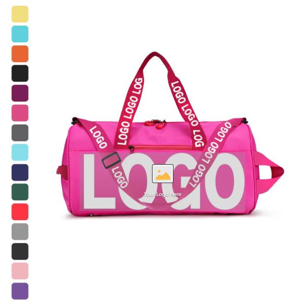 Custom Design Water Proof Teen Girls Dance Duffel Bag Fitness Handbags Traveling Weekender Sports Duffle Bags