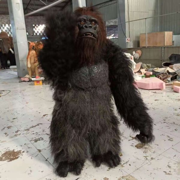 Customized Realistic Animatronic Gorilla Suit Animal Costume