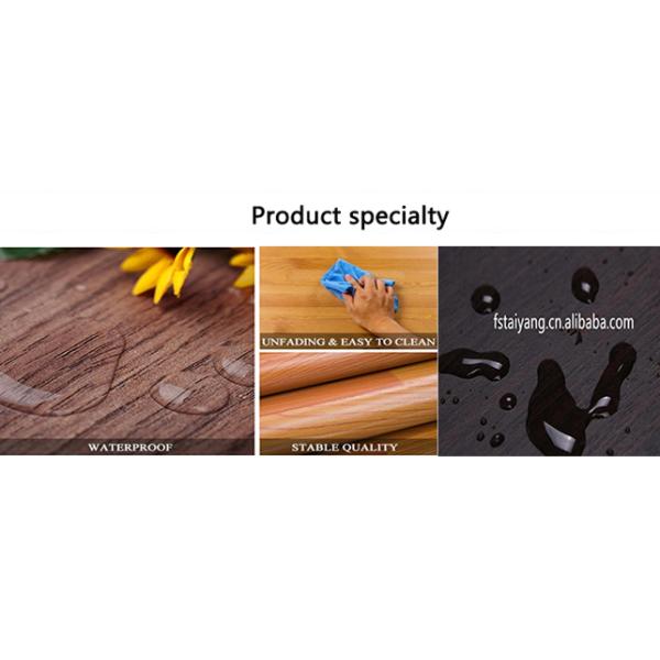 Furniture Panels PVC Decorative Foil For MDF Boards , Free Sample