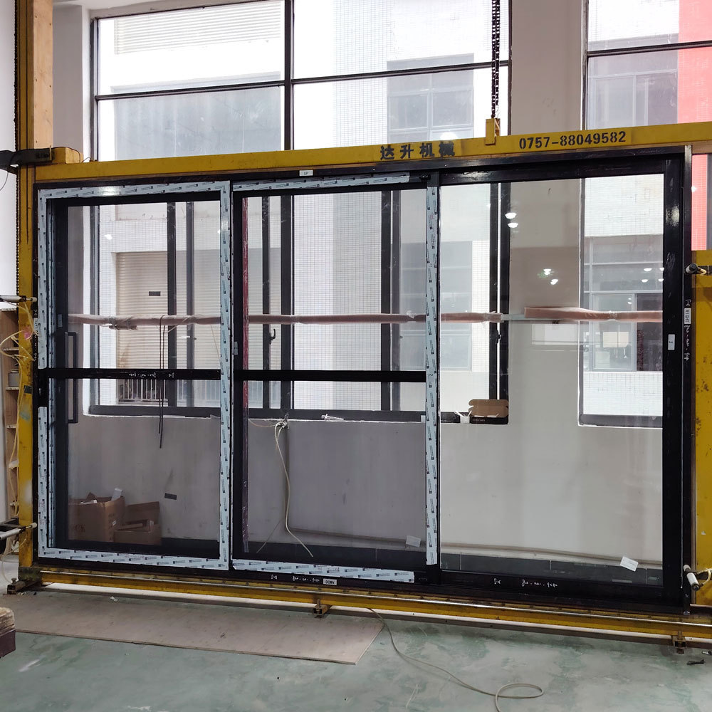 Sleek & Durable: Commercial Aluminum Sliding Glass Doors with Heavy Duty Weather Protection