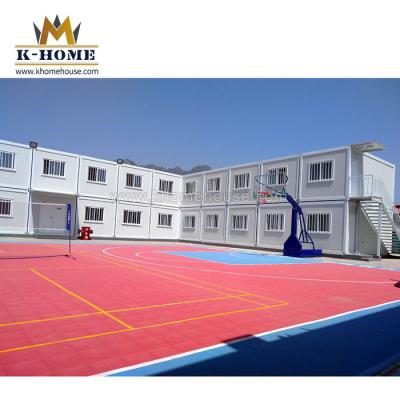 École modulaire portative de conteneur d'étage multi rapide d'Assemblée