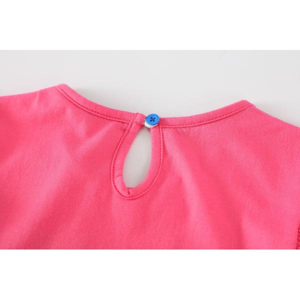 Sleeveless Ruffle Summer Children'S Clothing Cute Print Girl Boutique Dresses