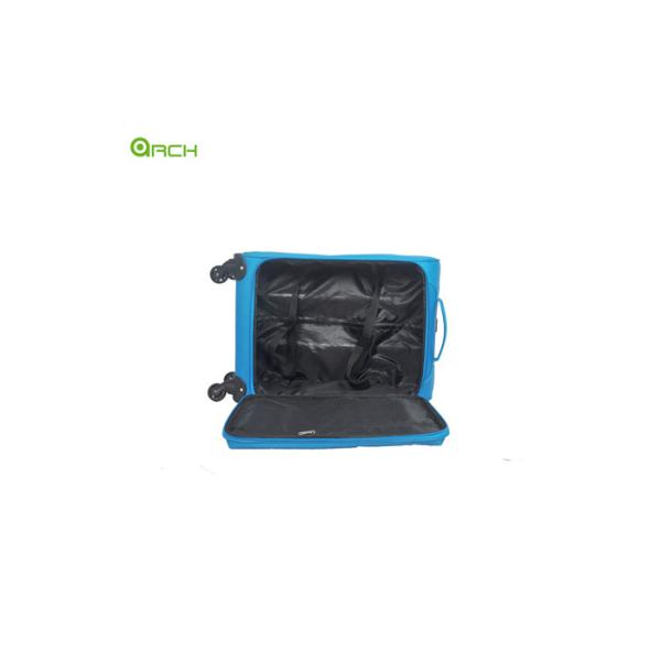 Super Light Trolley Soft Sided Luggage with Fashion Panel