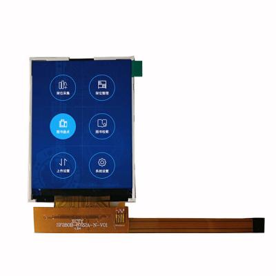 Tela 2,8 de TFT Lcd tipo de Tft Lcd QVGA 240x320 TN da polegada com o módulo do Lcd da relação de série de SPI