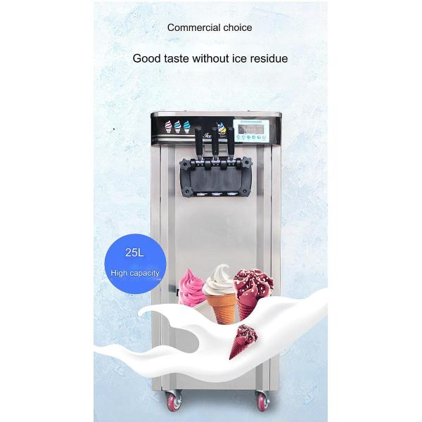 220V Voltage Ice Cream Filling Machine High Expansion Rate Commercial Soft Serve Maker