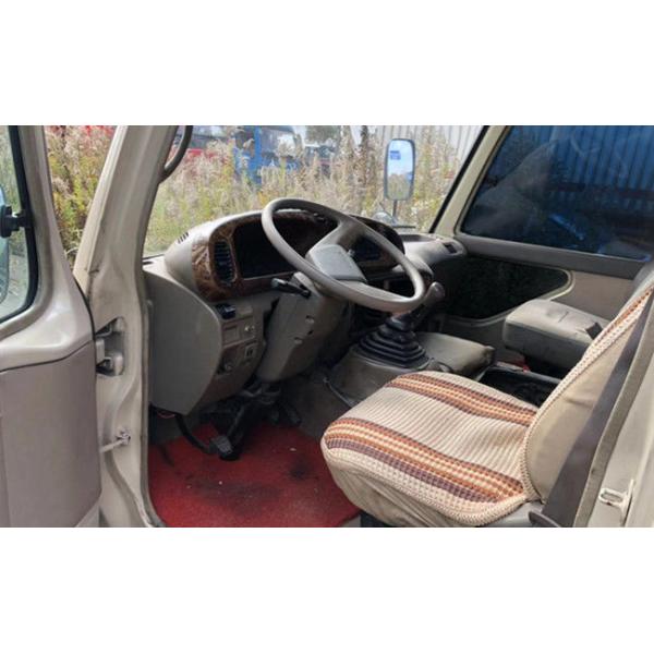 Commercial 30 Seats Used Toyota Coaster 7.50R16 Tyre Beautiful Appearance