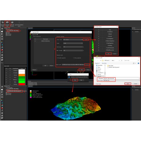 Fully Self Developed Point Cloud Process Software