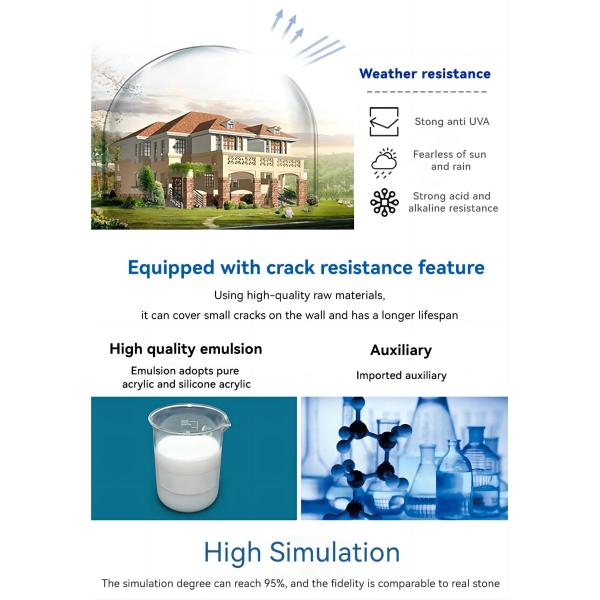 Грубая каменная текстура Окончание краски натуральный камень песок Стенная краска EINECS No. 231-072-3
