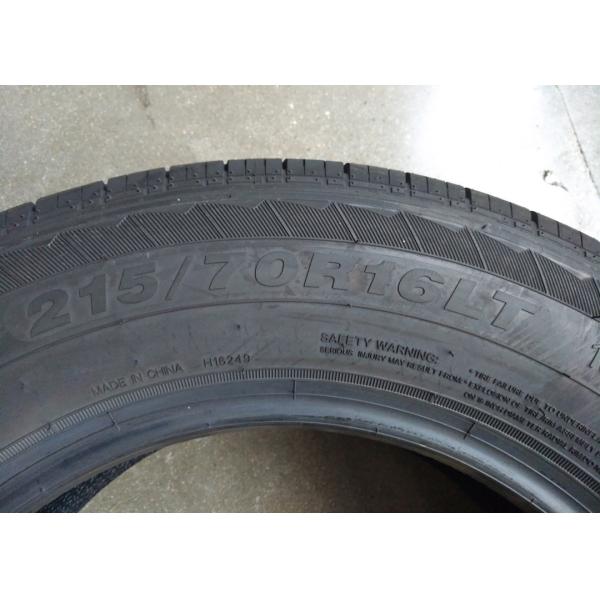 Tubless 6PR Radial Ply Tyre , Light Truck Tyres 215/70R16LT 175 - 235mm Width