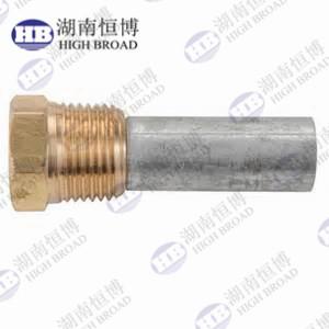 Ânodo de cobre Rod do zinco do motor da linha do NPT dos tampões da tomada para o motor de Yanmar