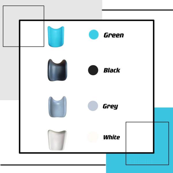Аксессуары кровати доставки держателя ноги пены материала PU больницы белые черные