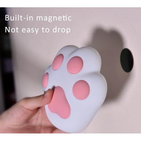 Kingda ABS Silicone Animal Led Night Light cat paw for Decoration