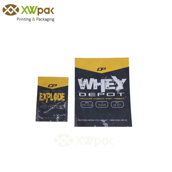 Aluminum Foil Drip Coffee Filter Bags 100 Microns Thickness With Custom Logo