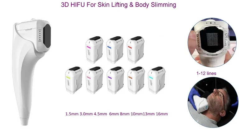 3 In1 4D Hifu Vmax Liposonix Slimming Machine