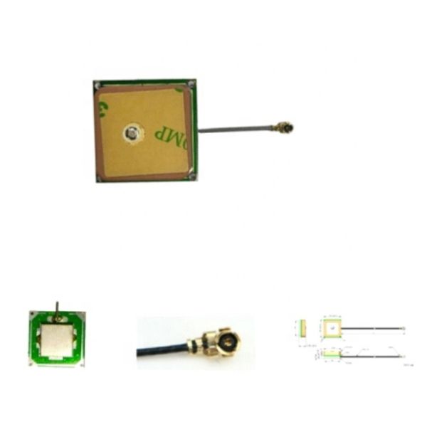 Active Built-in Ceramic GPS/GNSS Dual/Tri-band 30/40dBi High Precision Positioning Antenna for Vehicle Tracker IoT Devices