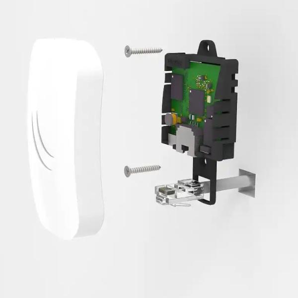 Nouveau point d'accès Wi-Fi à double chaîne 2.4GHz MikroTik cA P lite RBcAPL-2nD avec enceinte murale et plafond pour hôtel