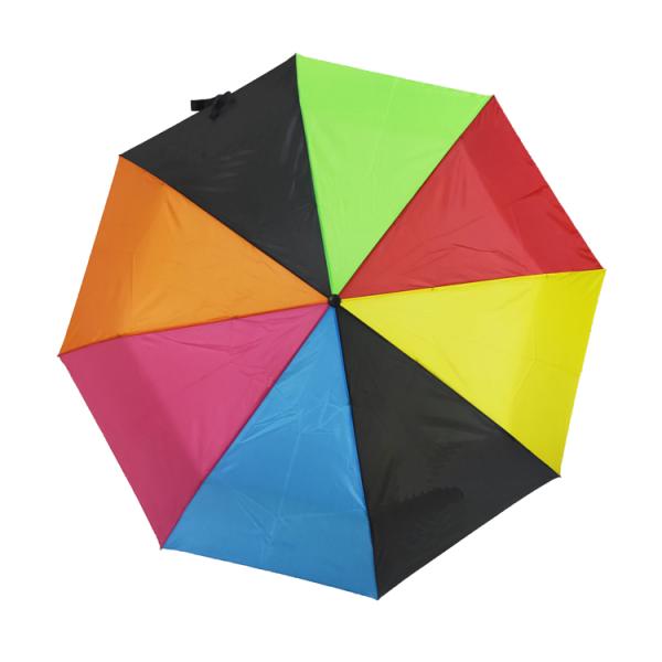 21 Inch Triple-Fold Auto Umbrella - 105cm Windproof Compact Golf Umbrella