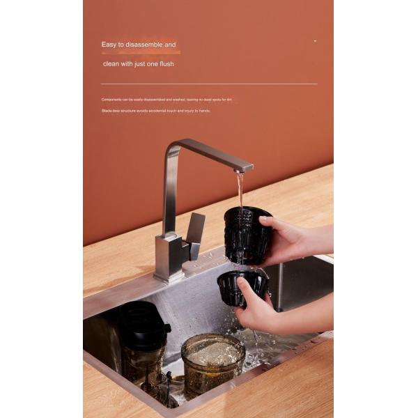 Commercial Vertical Juicer 220V Automatic Citrus Fruit Juice Extractor 43 Rpm Motor CX 150