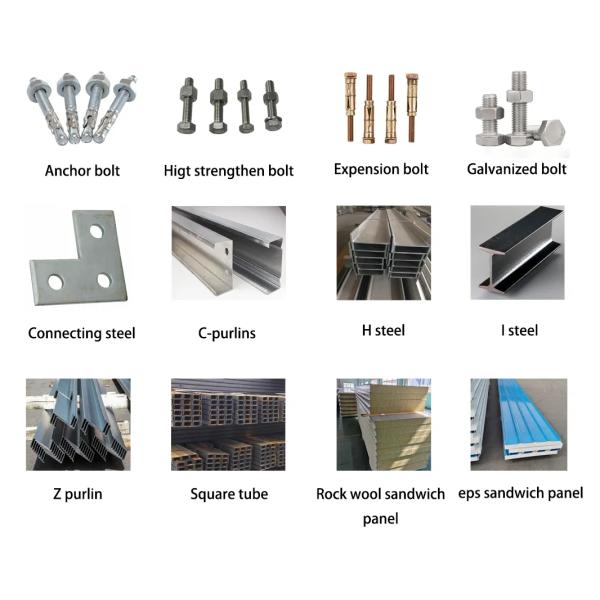 Customized Steel Structure Car Showroom Good Toughness Steel Buildings Construction