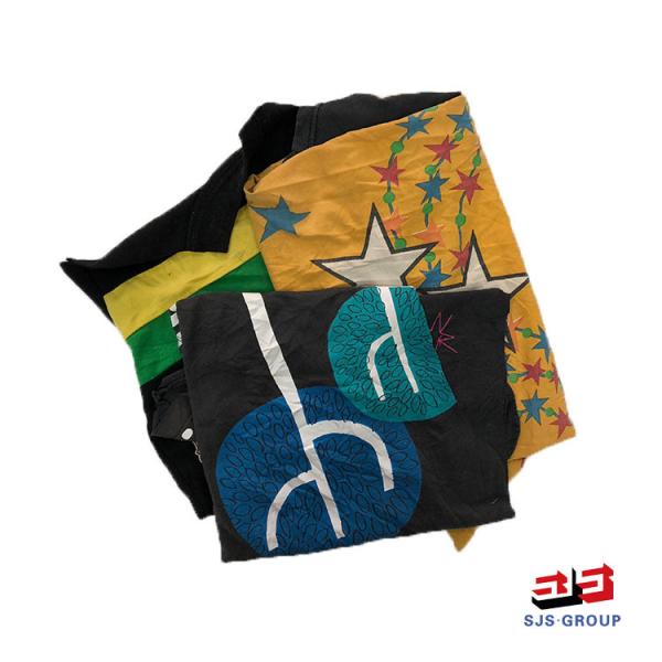 Mixed Knitting 0.5kg/Bag 25cm Colored T Shirt Rags