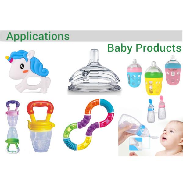 Alta goma de silicona líquida de Transparet para hacer los sellantes del silicón de las entrerroscas del bebé para la bomba de lactancia 6250-18