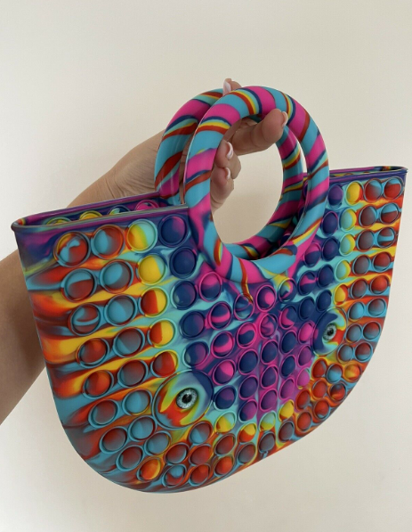 Поп силикона оно ерзает сумка 20x32in игрушки для женщин