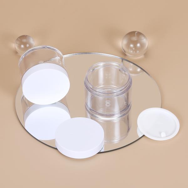 ISO9001 Certification Thick Wall Cosmetic Jar Easy Monitoring