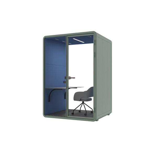 American standard Colorful office soundproof working pods Single big pods comfortable seat Easy to assemble M cabin Environmental friendly room