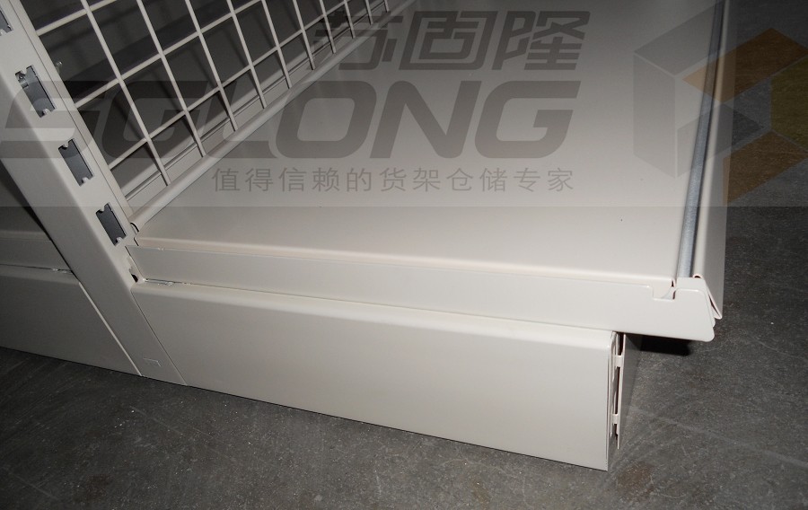 Светлая ячеистая сеть ночного магазина обязанности Shelves двойник гондолы Tegometal встала на сторону