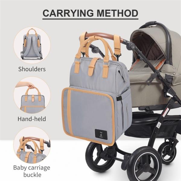 Mini petit sac à couches porte-monnaie sac à dos poche de bouteille isolée 11X8X15