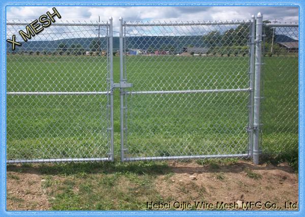 3 Foot Industrial Chain Link Fence Fabric Durable Strong Surface Low Maintenance