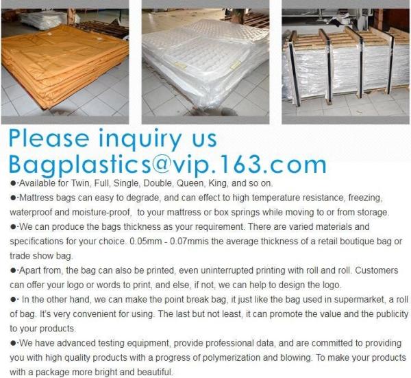 Big Size Mattress Storage Bag Vacuum Pack Mattress Bags Furniture Dust Covers Mattress Vacuum