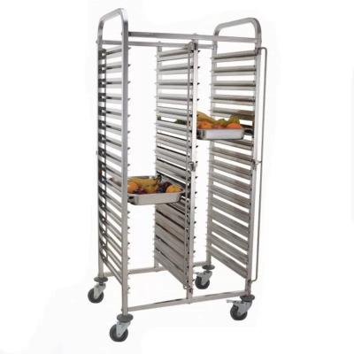 Cuisine Ss plateau rack chariot restaurant plateaux pliants chariot 5-40 couches