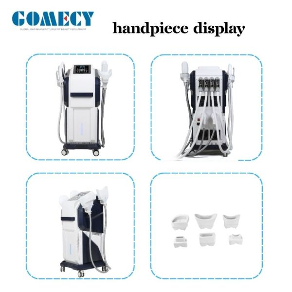 360° Semiconductor Surround Cooling Cryolipolysis Slimming Machine with 7 Tesla HI-EMT Muscle Stimulation and 0℃ to -11℃ Adjustable Cooling