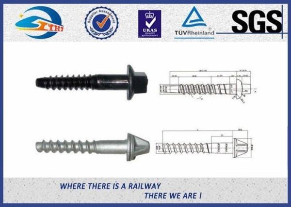Railway Fastening System Railway Pin Screw Spikes For America Railway