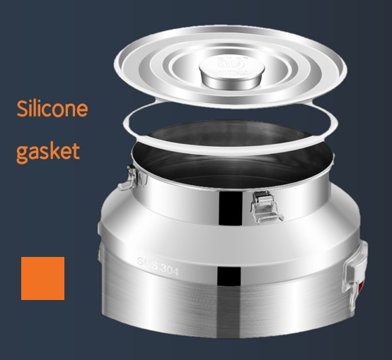 15L универсальные загерметизированные консервные банки молока нержавеющей стали ведра качества еды бочонка SS304 с краном