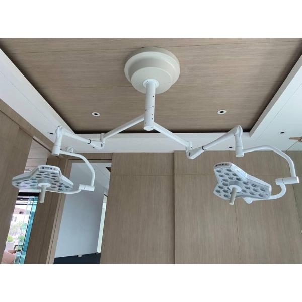 Diâmetro médico da luz 300mm do diodo emissor de luz da lâmpada cirúrgica dobro do exame da abóbada