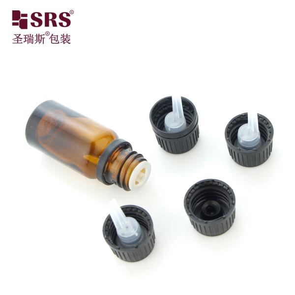 18/415 Injection Black Customization Available CRC Child Proof Cap  For Glass Bottle