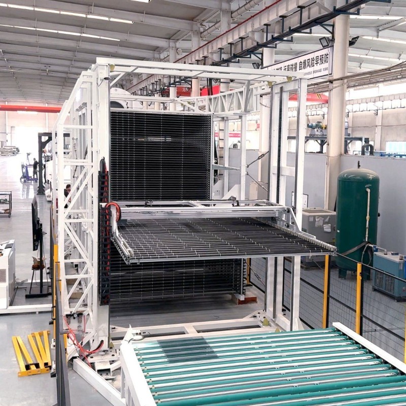 Horizontal Glass Sorting & Storage System