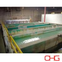 Tanque de pretratamiento de inmersión personalizado para la línea de recubrimiento en polvo de perfiles de aluminio