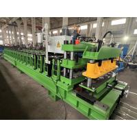 0.4-0.6mm PPGI couleur peinte feuille de toit en métal vitrifié carreaux en rouleau formant machine