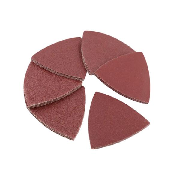 300mm 350mm RED Hook Loop Sandpaper for Epoxy Floor Grinding Cement Wall Sanding Disc