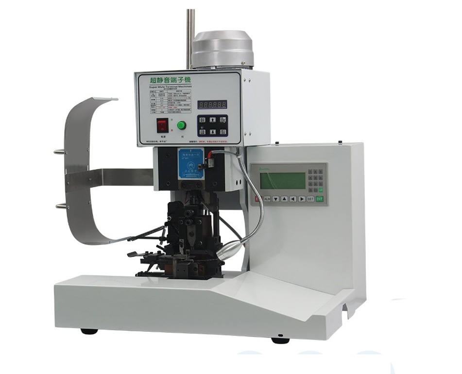 HR-PX220  High Production Semi Auto Flat Cable Ribbon Wire Stripping Crimping Machine