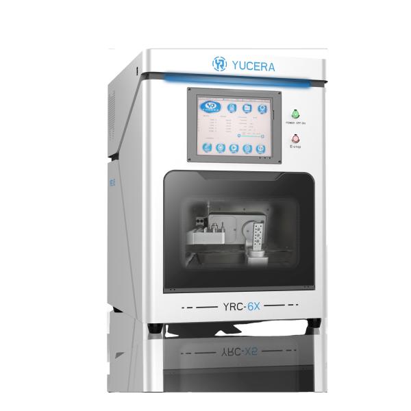 Yucera Dental Wet Milling Machine Dental Cad Cam 5 Axis Wet for Glass Ceramic