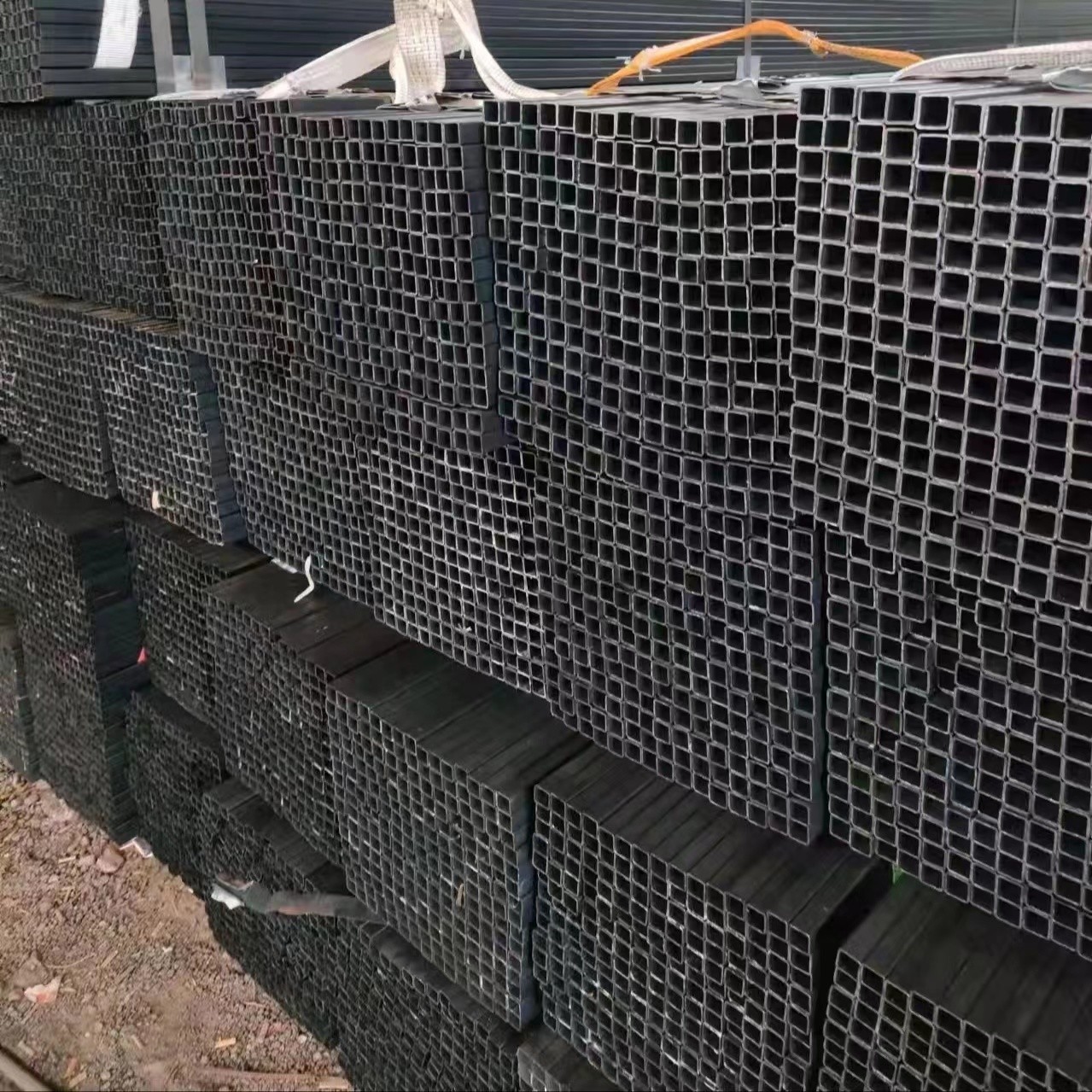ASTM Standard S235/S355 Grade 12x12 Carbon Black Seamless Square Steel Tube Pipe for Your