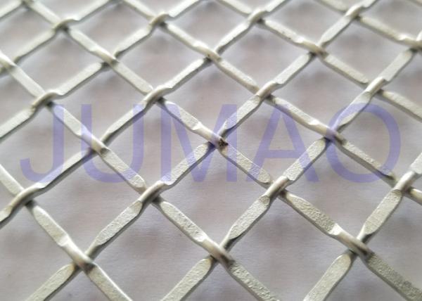 1/2 Inch Opening Decorative Wire Screen , Galvanized Steel Cabinet Mesh Grilles
