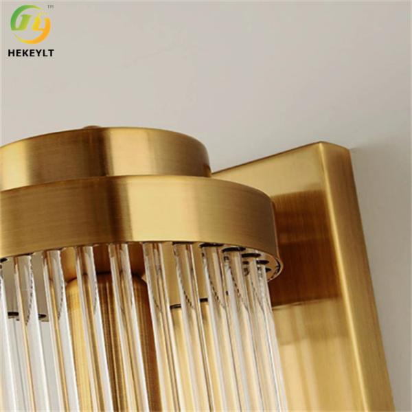 Свет стены СИД Кристл металла E14 современный роскошный для жилого