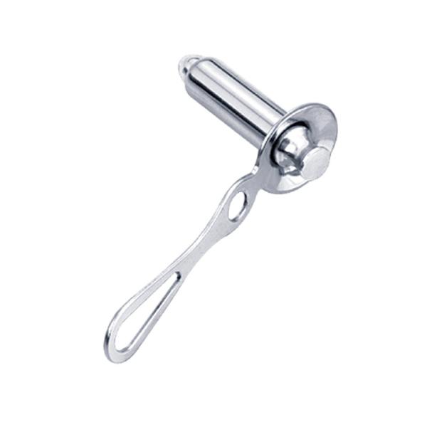 Stainless Steel Bullet Disposable Lighted Anoscope Anal Plug XXL